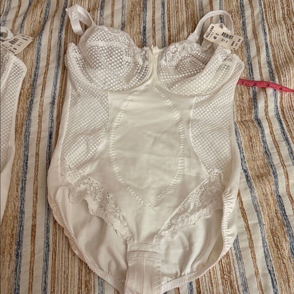 Goddess Other - Goddess White Lace Shapewear Bodysuit